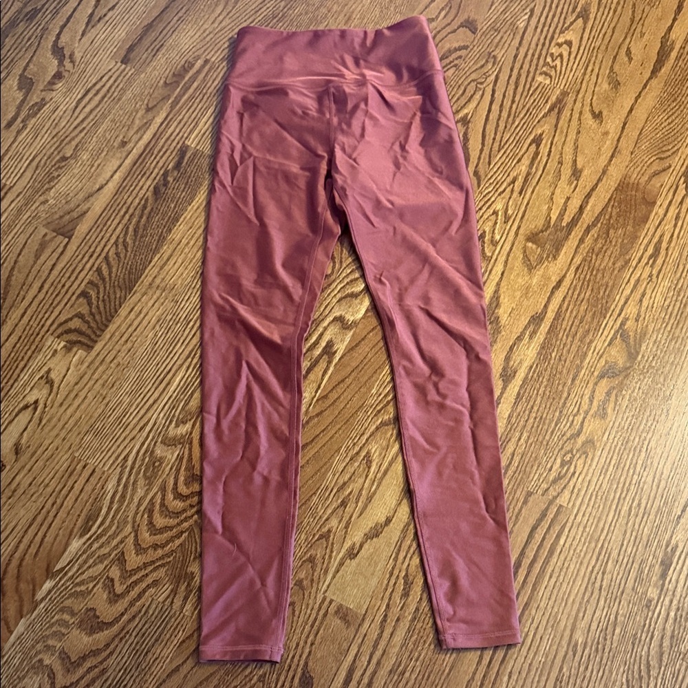 Athleta Deep Red Elation leggings